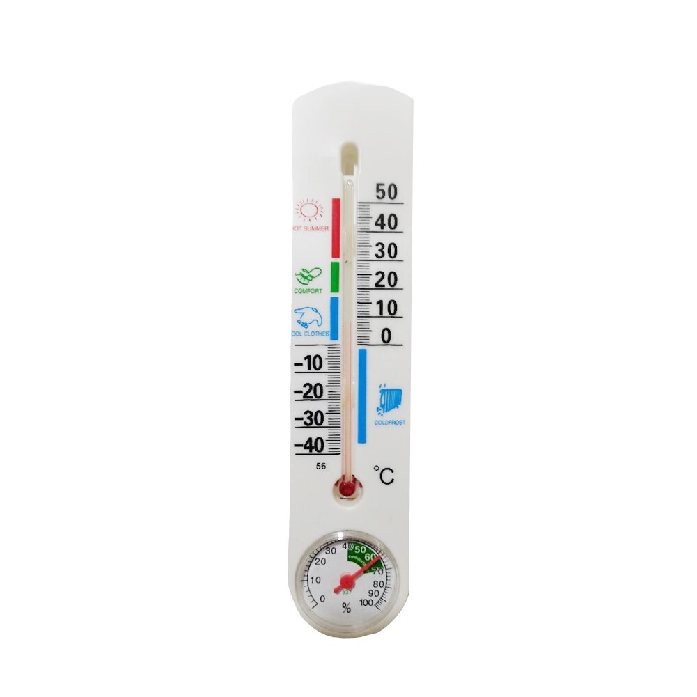 House Thermometer Wall Mounted Perfect for Greenhouses Patios Gardens