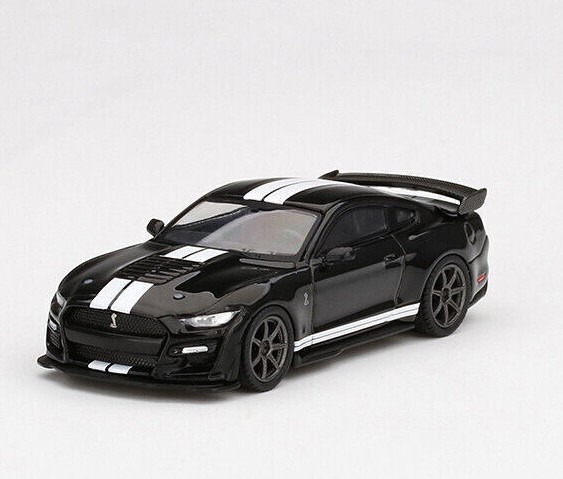 1/64 Ford Mustang Shelby GT500 LHD (Shadow Black) Diecast TSM MINI