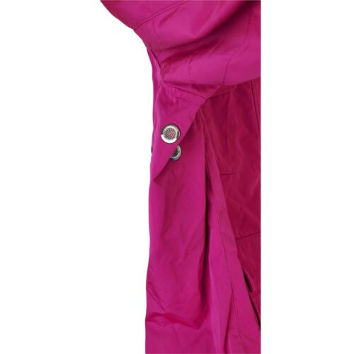 Laure Ralph Lauren xl taffeta mock neck utility jacket blazer pink career pocket - Picture 8 of 12
