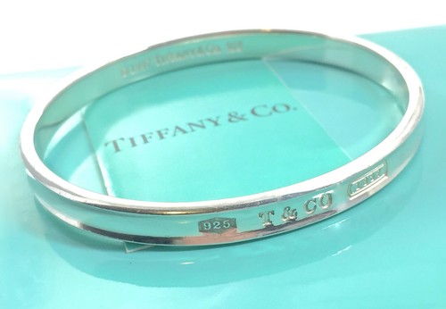 Tiffany \u0026 Co. 1837 Narrow Oval Bangle 7 