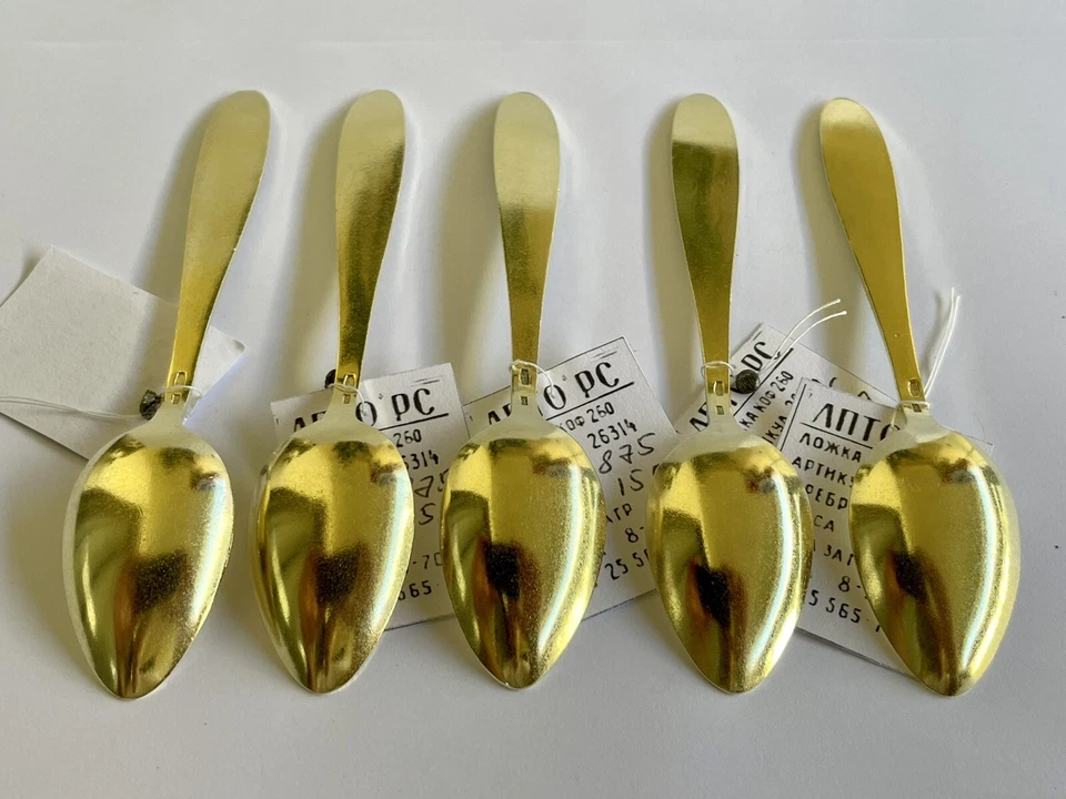 Cuchara de plata antigua esmalte ruso taza de oro cuenco salero huevo Kovsh esterlina Foto 3 de 4