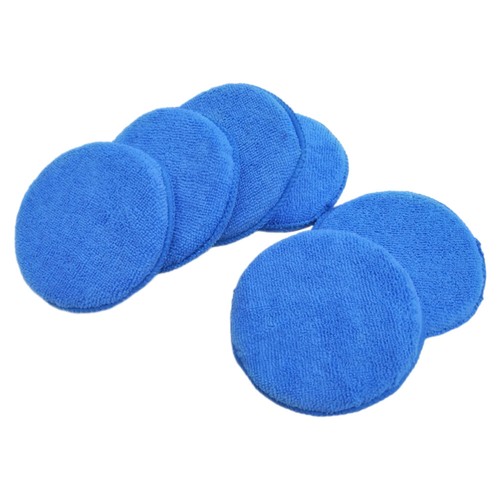 6 Pcs Wachsschwamm Applikatorpad Aus Mikrofaser Auto Reinigungspads - Bild 7 von 12