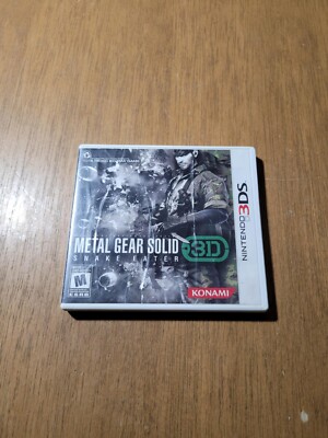 Metal Gear Solid Snake Eater 3D - Nintendo 3DS *Tested & Authentic*