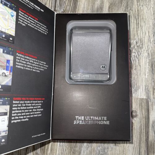 Motorola Roadster 2 Portable Wireless Bluetooth In-Car Speakerphone Visor TZ710