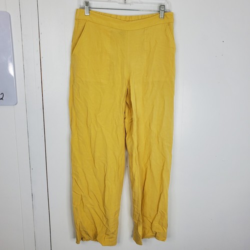 Banana Republic Leinen Ankle Hose Banana Coastal Beach Pull On Damen M Ankle