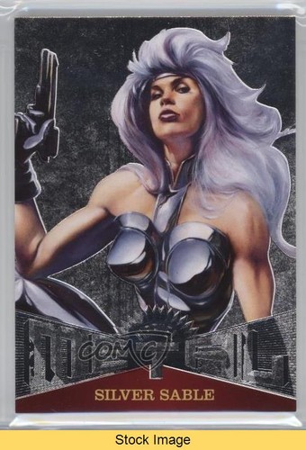 2017 Fleer Ultra Marvel Spider-Man Marvel Metal Silver Sable #MM34 READ l5j