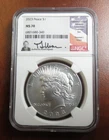 2023 Peace dollar__NGC MS 70__with signature