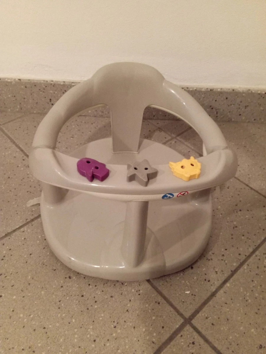 Seggiolino Da Bagno Per Bambini In Rete Morbida - Sedile Sicuro E Antiscivolo Per Vasca, Adatto Da 0 A 2 Anni, Dimensioni Regolabili 101x61 Cm, Colore Rosa - 3