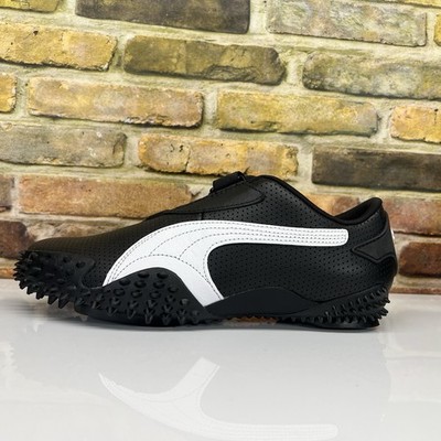 Mens Size 8 - PUMA Mostro Perforated Leather Pack Black White