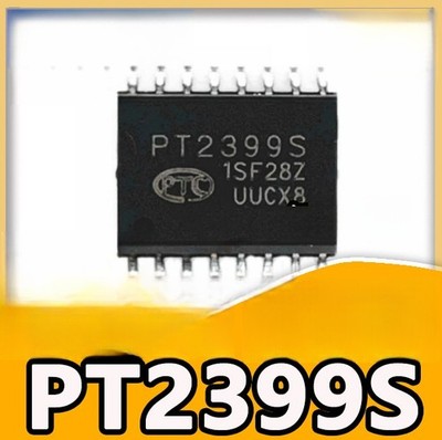 10PCS PT2399 PT2399S Wide Body SOP-16 Audio Digital Reverb Circuit IC Chip