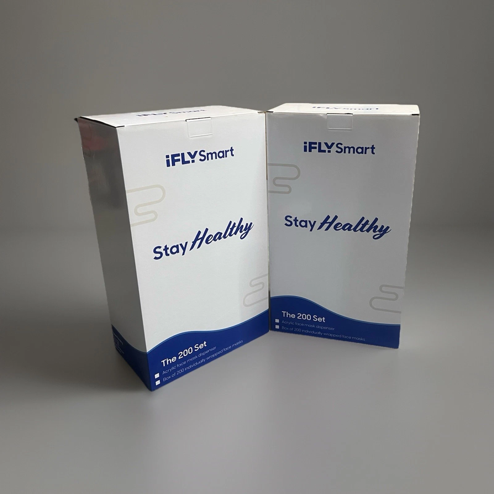 NEW 400 Individual Wrapped Disposable Face Masks With a Plastic Mount For Free ✅