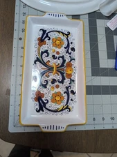 Nova Deruta Ceramic Serving Platter 13 in Made in Italy
