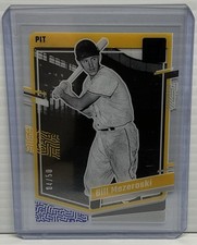 2023 Panini Chronicles Clearly Donruss Blue #15 Bill Mazeroski /50