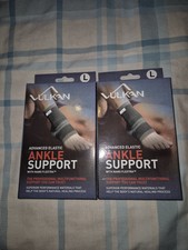 Image of 2 X VULKAN ADVANCED ANKLE SUPPORT SIZE L BNIB FREE UK P&P
