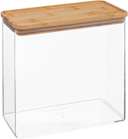 "Vorratsdose Rechteckig Bambusdeckel \"Eske\" 3L - 5 five simply Smart"