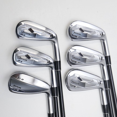 Used Srixon ZX7 MKII Iron Set / 6 - PW + AW / Graphite Regular Flex - Picture 2 of 11