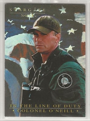 Stargate SG-1: Season 6 - In The Line of Duty *CO9* - J. O'Neill /R. D. Anderson