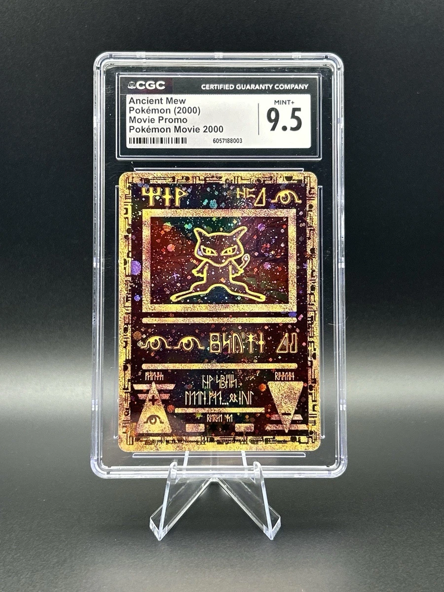 Mew Pokémon TCG Grade 9.5 Individual Collectible Card Game Cards