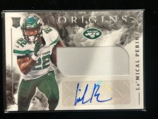 LA'MICAL PERINE 2020 PANINI ORIGINS JERSEY AUTOGRAPH AUTO JETS