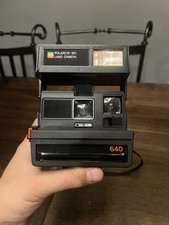 Polaroid 600 Land Camera Model 640 Vintage Instant Film Camera