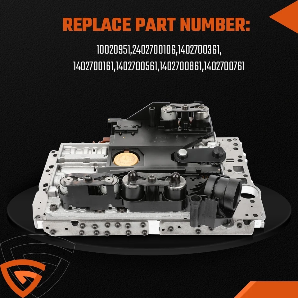 Cuerpo de válvula de transmisión solenoide y placa conductora 722.6 TCU para Mercedes-Benz Foto 3 de 4