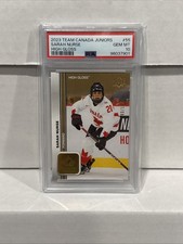 Sarah Nurse 03/10 High Gloss PSA 10 2023 Team Canada Juniors Vancouver PWHL