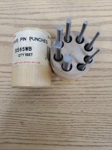 Starrett Drive Pin Punches S565WB