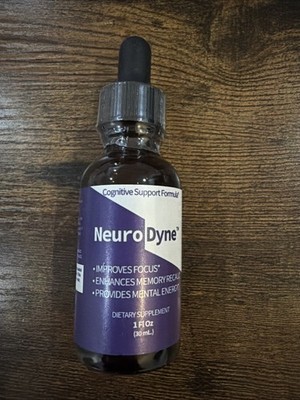 (1 Pack) Neurodyne Drops Advanced Nerve Health Support, Neuro Dyne 30 Servings