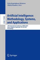 Artificial Intelligence: Methodology, Systems, And Applications Petia Koprinkova