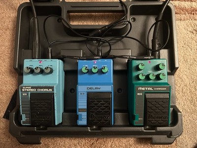 Ibanez MS10 Metal Charger, DL10 Delay, SC10 Stereo Chorus
