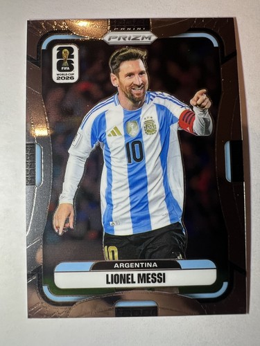 2026 Panini Prizm Fifa World Cup Lionel Messi Image Variation SSP #10 Argentina 