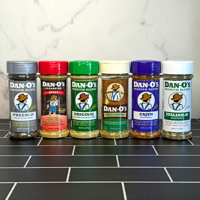 Dan-O's Premium Blends Seasonings Variety Pack 6