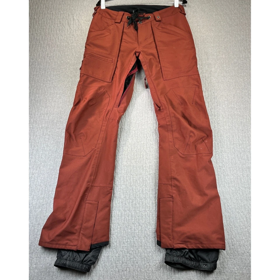 Pantalones de Snowboard Burton Dryride Talla Pequeña Ventilación Bolsillos Aislados Esquí Exterior Foto 3 de 4