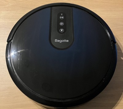 Bagotte BG750 Saugroboter schwarz blau kabellos 600ml Staubbox für Ersatzteile
