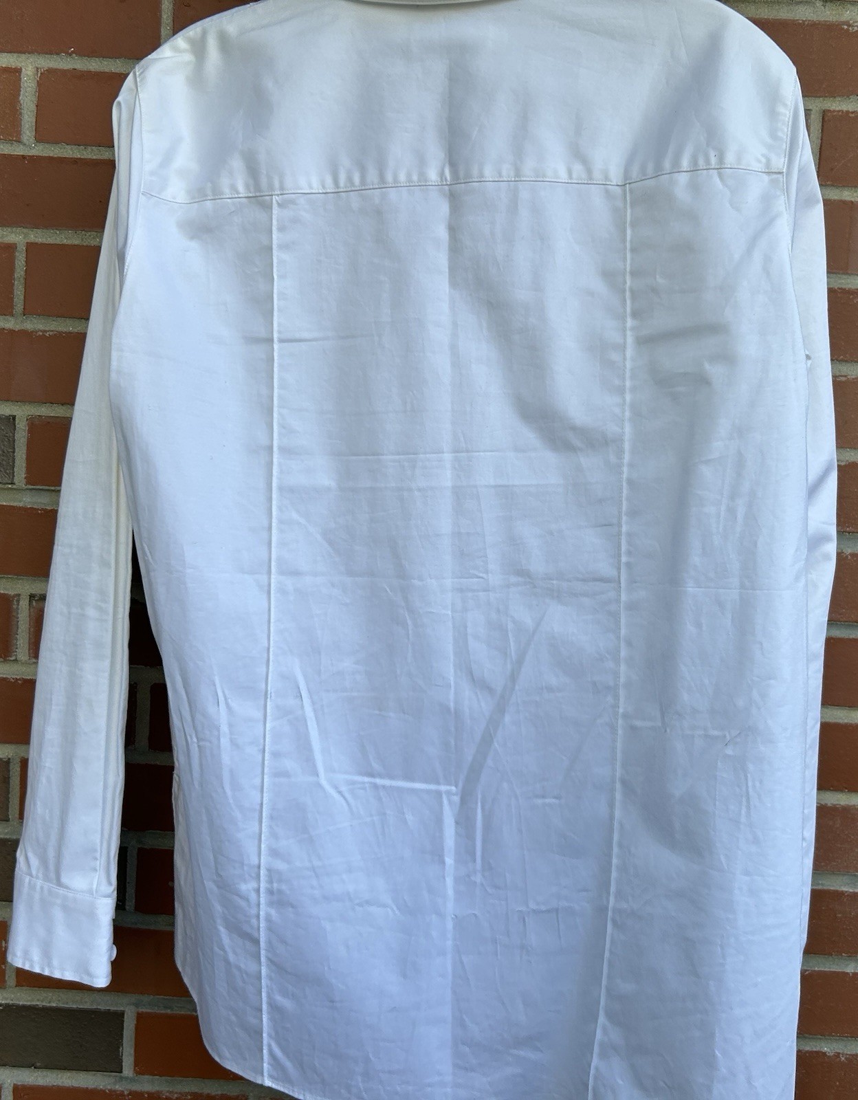 CO Essentials Womens White Button Down Blouse Whi… - image 6