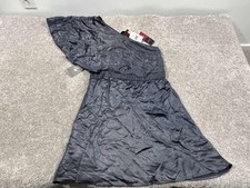 frock! by Tracy Reese Dress Womens 6 Deep Sapphire Larissa One Shoulder VTX4D7