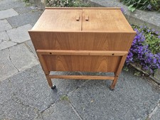 Danish mid-century teak bar cart  by Andreas Hansen for Arrebo Mobler Sideboard