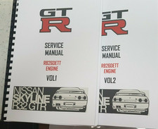 Nissan R32 Gtr Skyline Workshop Service Manual Engine Rb26dett Reprinted