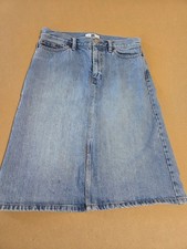 GAP Light Blue Denim Skirt Size 8