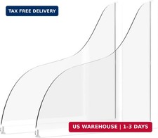 Shower Splash Guard Kit - Large Size Thickened Water Blocker with Extra-Strong A