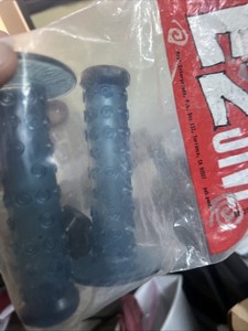 EZ Jive Handles Old School BMX Bicycle Grips Translucent Blue Cyclone Elf GT BMX