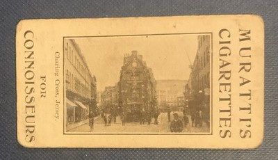MURATTI Views of Jersey Zigarettenkarte 1912 - CHARING CROSS, JERSEY