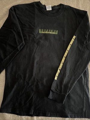 Supreme 1994 Long sleeve Tee Black, Medium | eBay