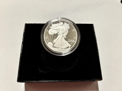 2023-S Silver American Eagle, 1 oz. Proof/PP, in Box & COA - Jahrgang 2023, 23EM - Bild 1 von 4