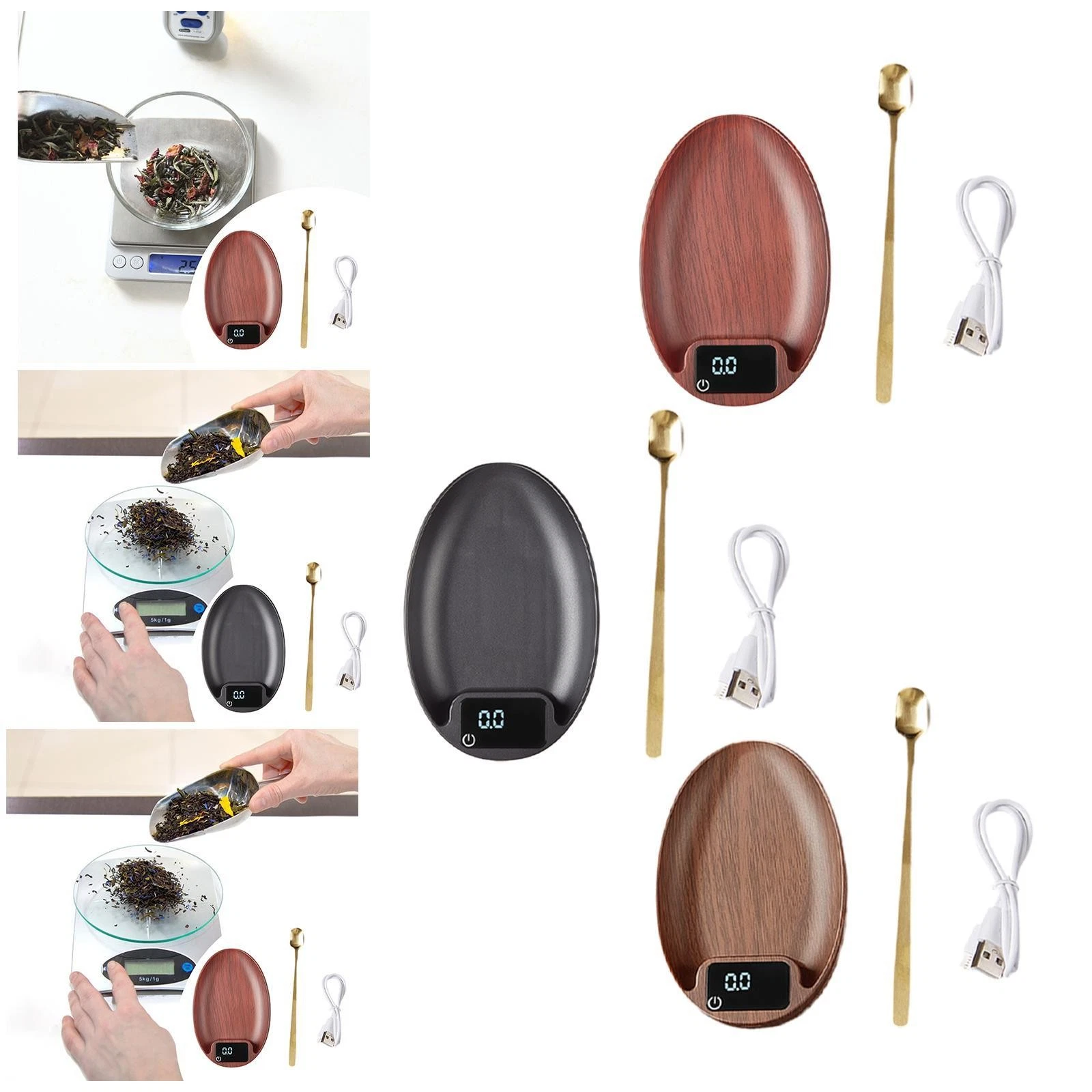 Kitchen Digital Scale High Precision Tea Scale for Teahouse Office Cooking
Opens in a new window or