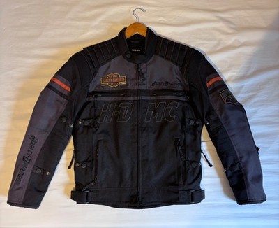 Original Harley-Davidson Triple Vent Jacke wasserdicht & belüftet - Top-Zustand