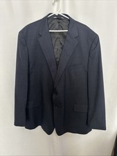 JOS. A. BANK Mens Sport Coat Blazer Navy Big And Tall 54R