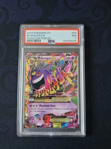 PSA 7 m gengar ex 35/119 phantom forces