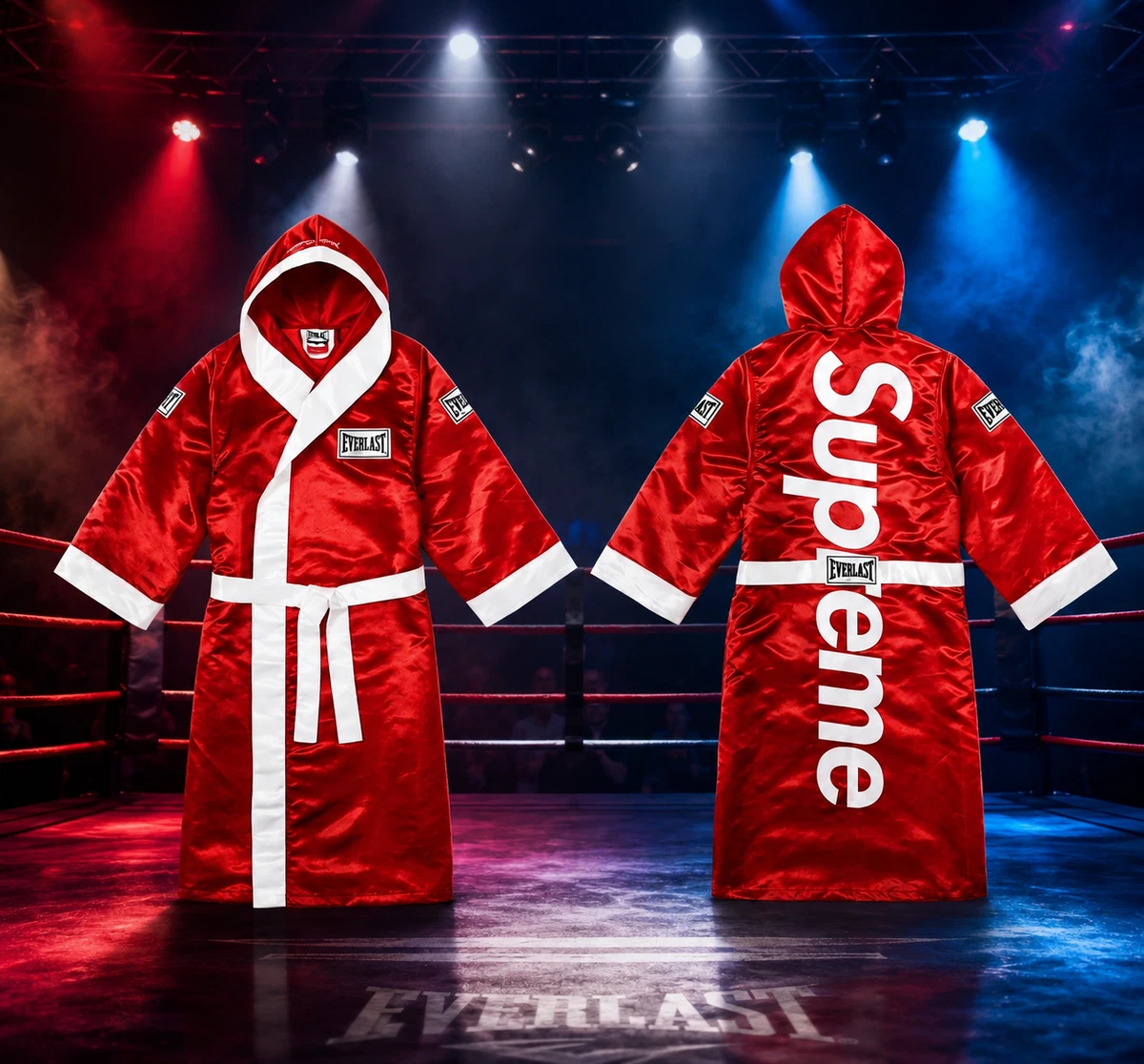 Everlast Red Boxing Boxing & Martial Arts Robes for sale | eBay