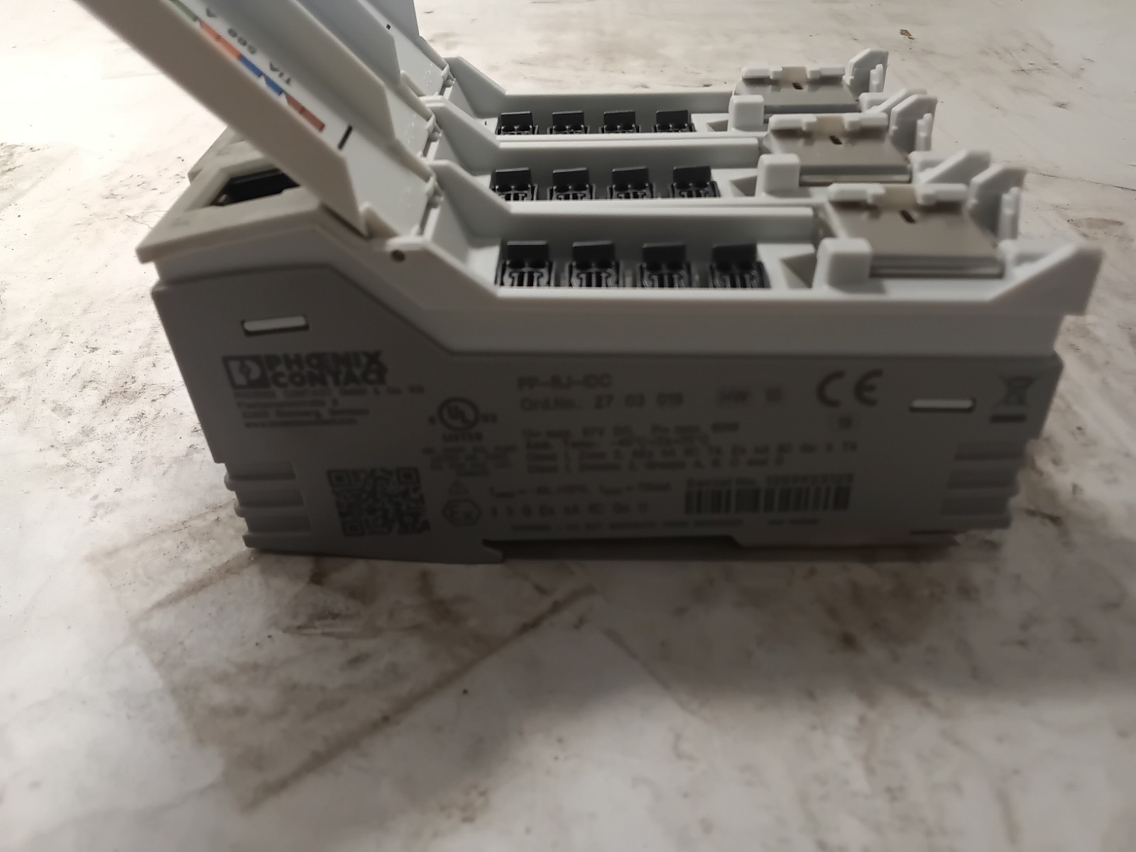 Lot of 3 Phoenix Contact PP-RJ-RJ 2703015 DIN Rail RJ45 Coupler (P6C)